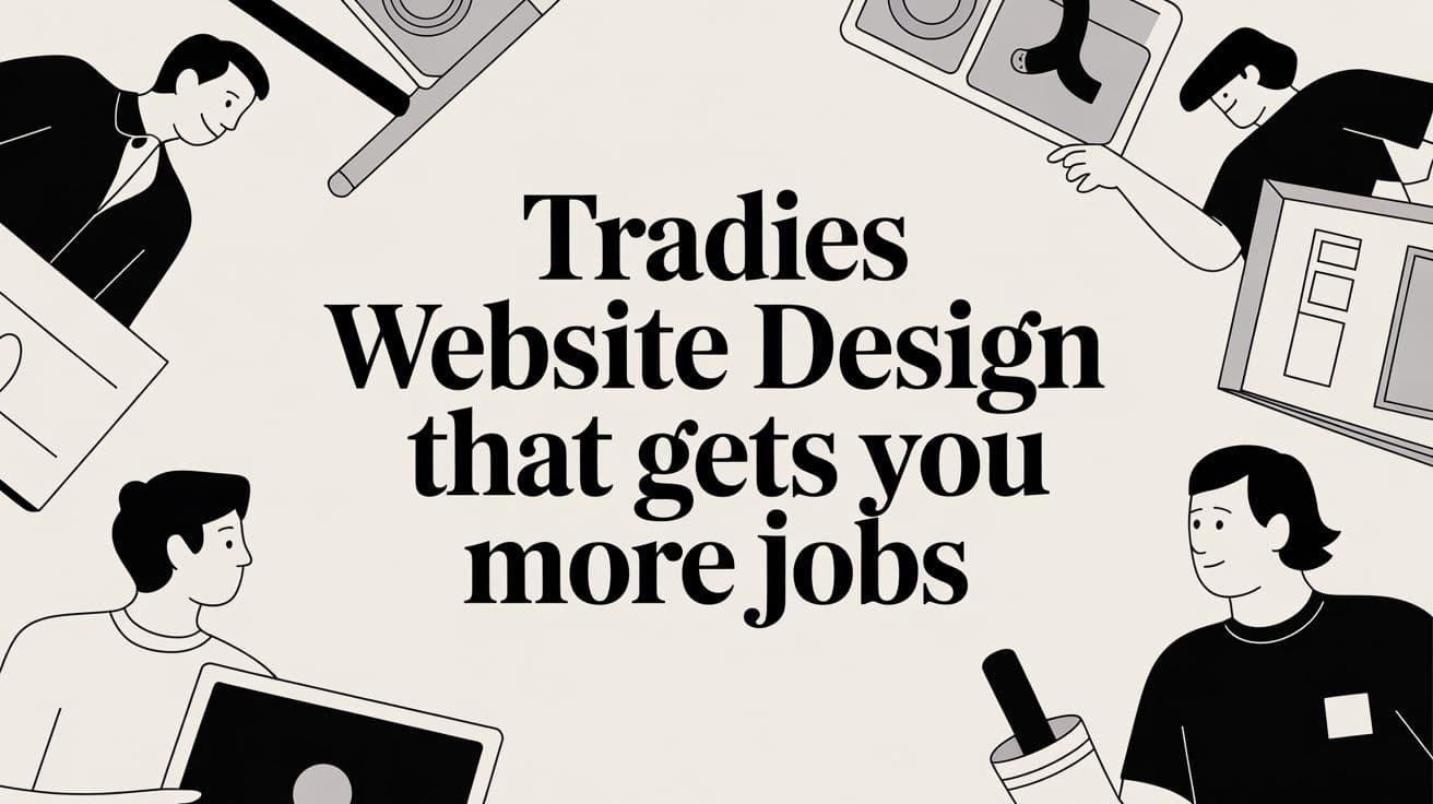 Tradies Website Design for Job Booking Workflows