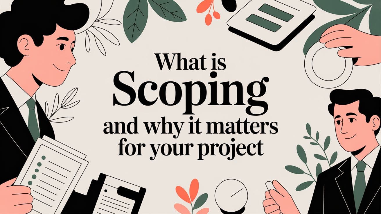 Project Scoping for Software and Web App Builds