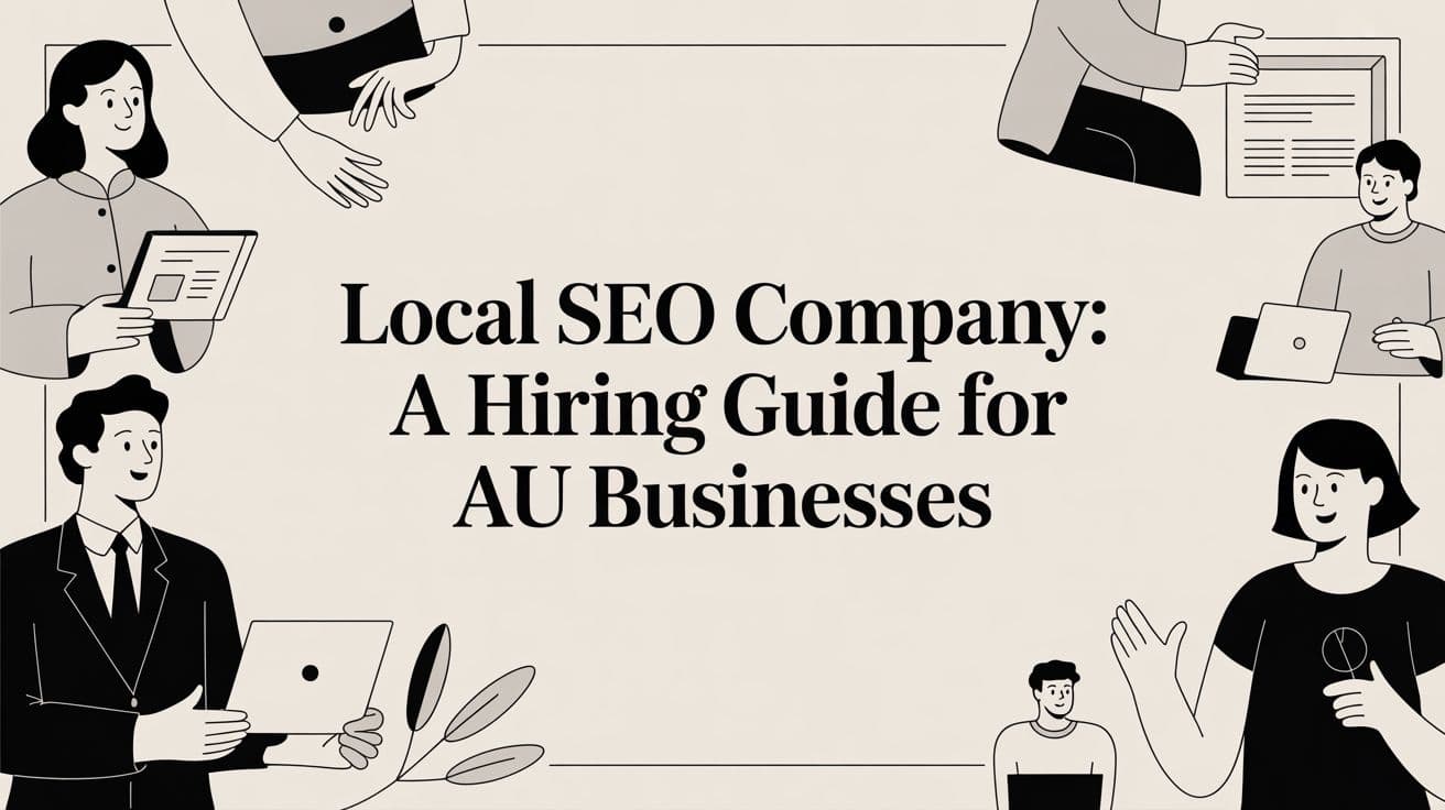 Local SEO Company: A Hiring Guide for AU Businesses