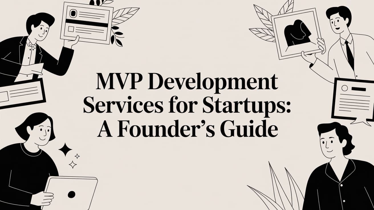 MVP Development Services for Startups: A Founder's Guide