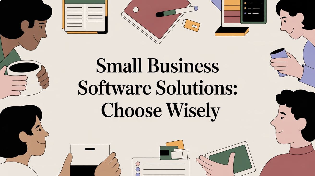 Small Business Software Solutions: Choose Wisely